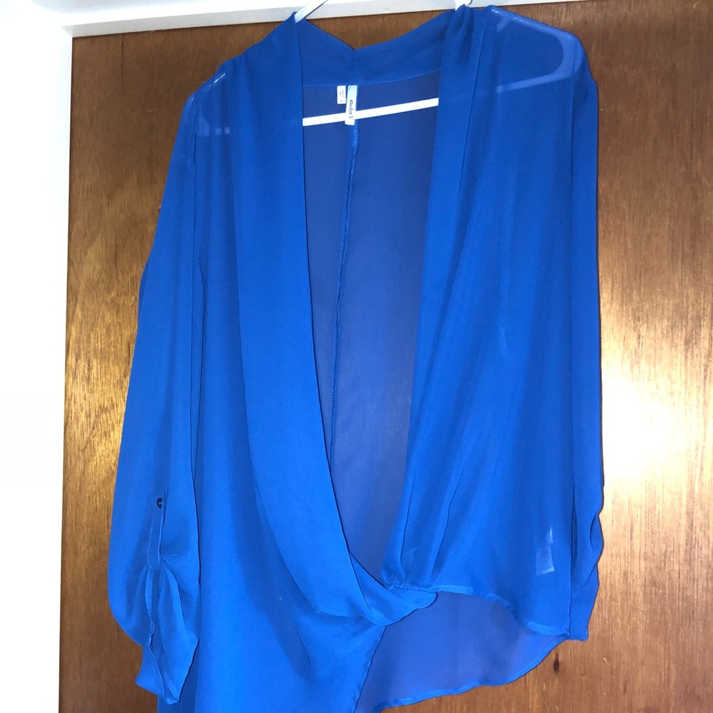 Maurices sheer blouse